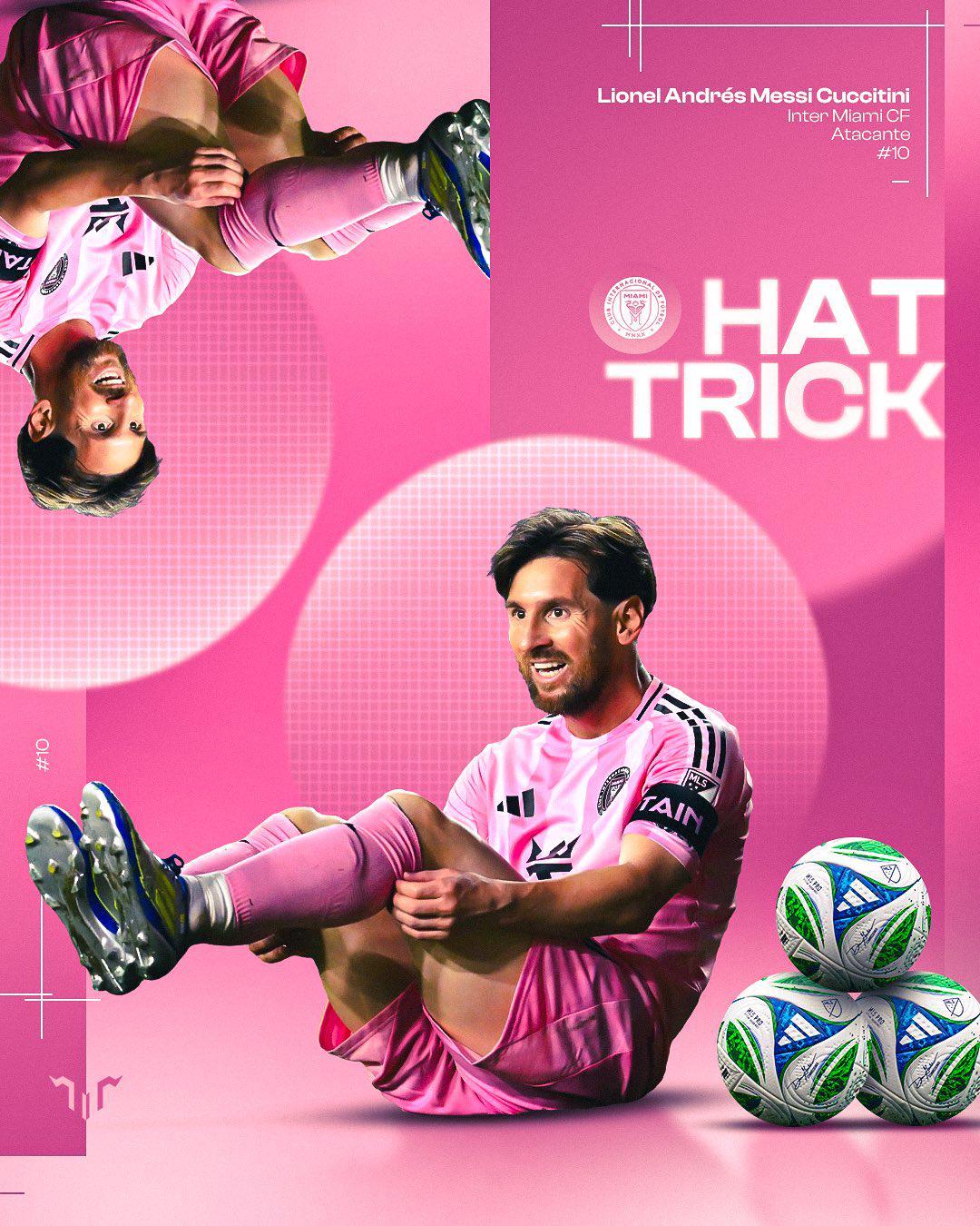 梅西53场51球创美职联最快50球纪录，传奇再续