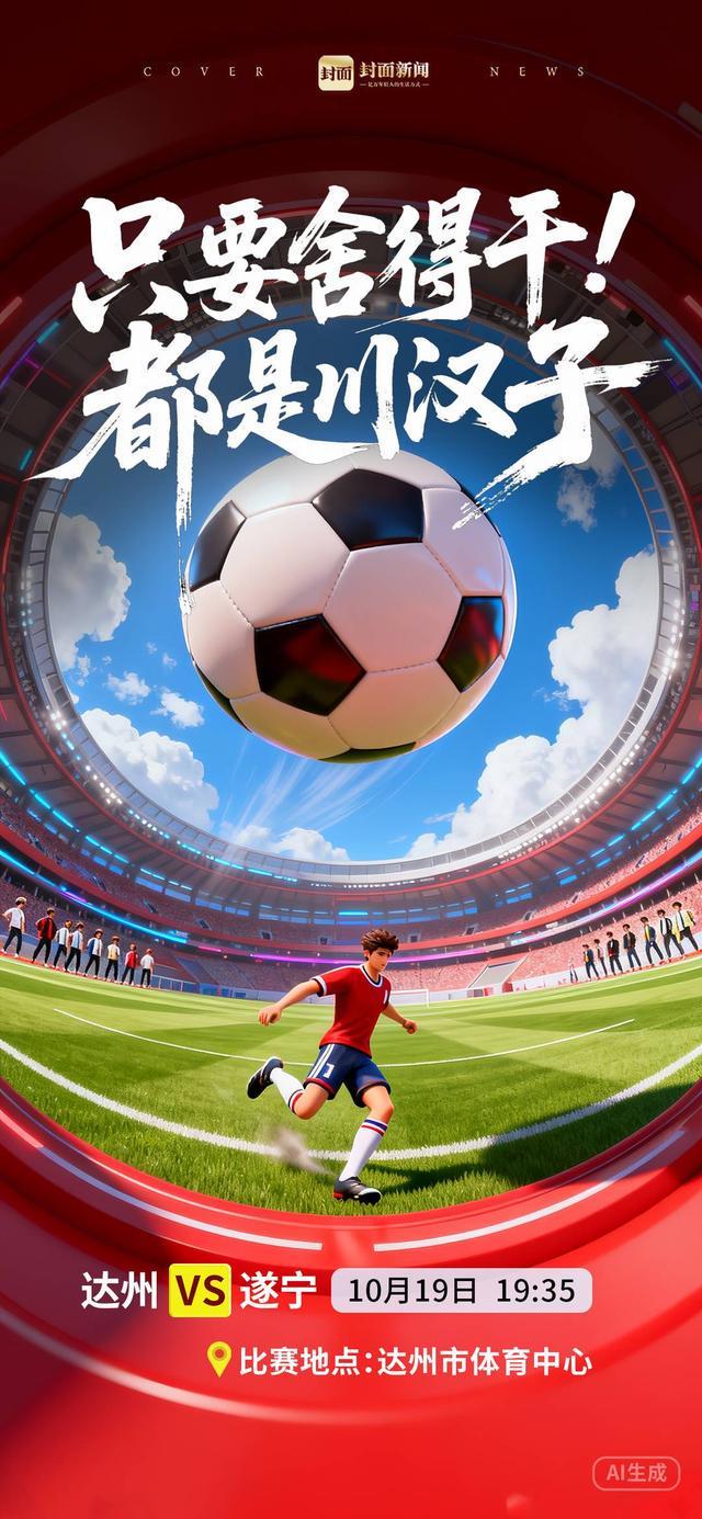 川超赛程过半关键战：达州VS遂宁今晚决胜负