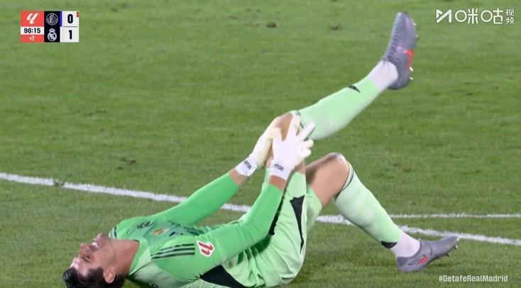 六台记者确认：库尔图瓦膝盖伤势无碍，将出战国家德比