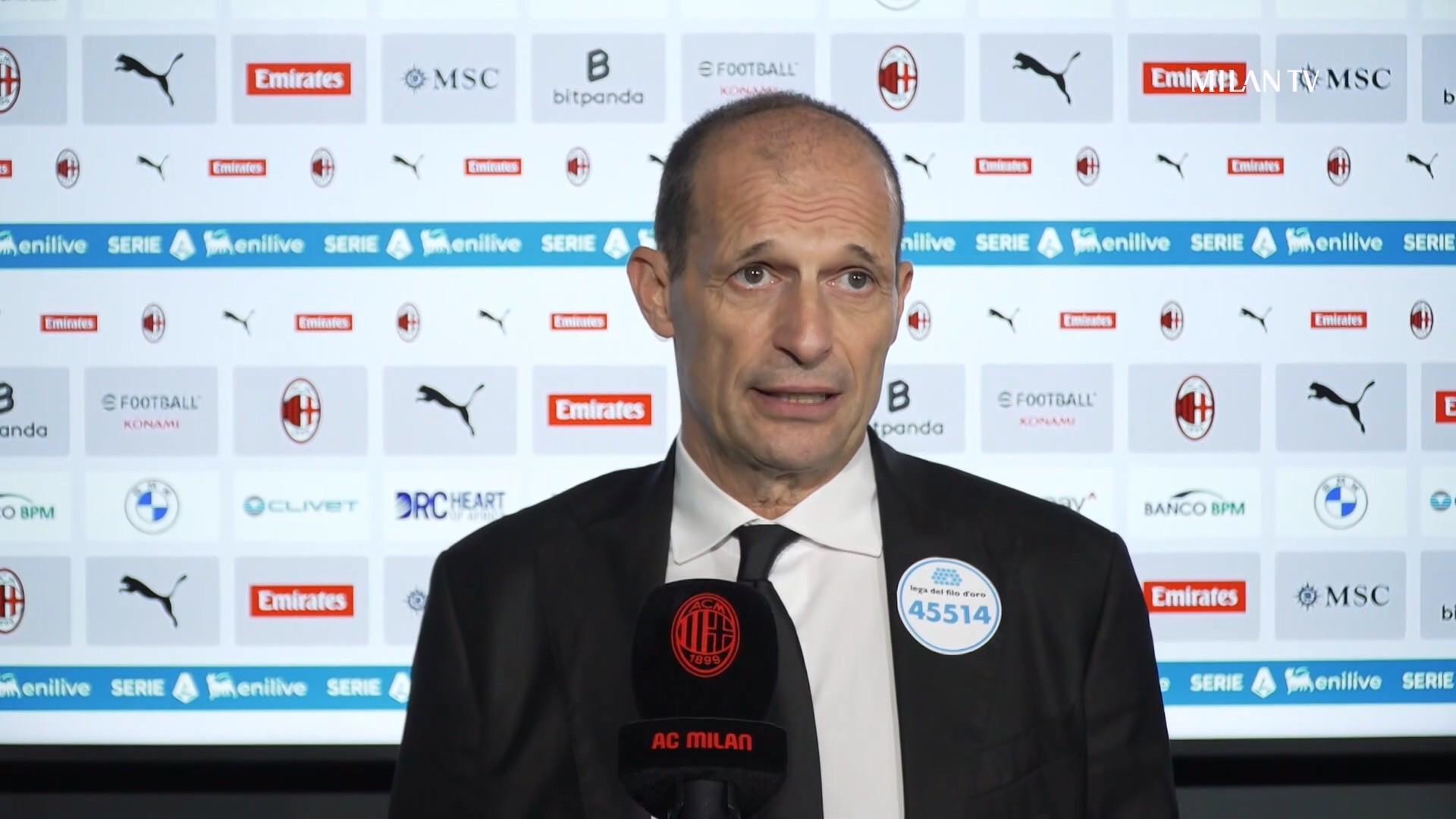 阿莱格里赛后发声：米兰需保持低调，继续全力备战