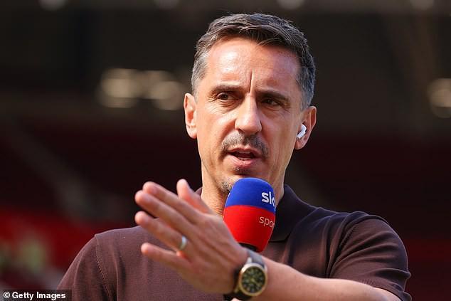 内维尔评利物浦失利：萨拉赫状态存疑，凯尔凯兹与范戴克表现不佳