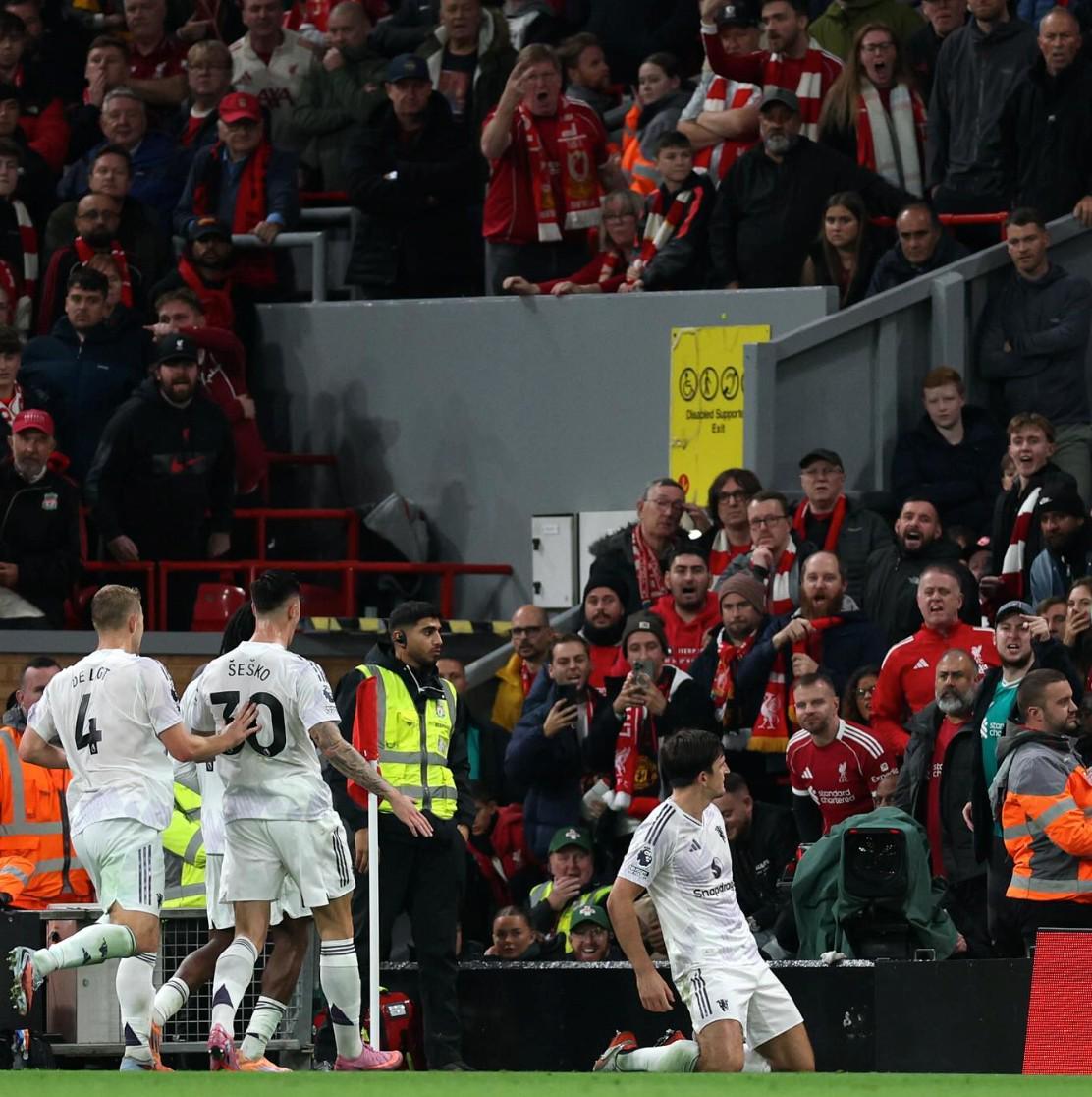 马奎尔双红会制胜球！曼联客场力克利物浦，球员社媒深情告白