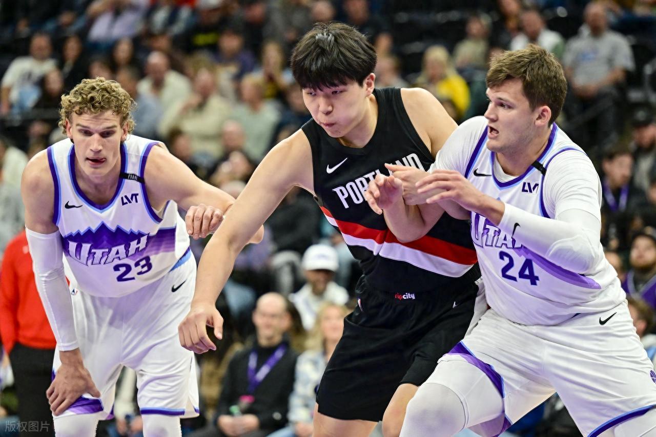 CCTV5直播：开拓者NBA揭幕战，杨瀚森迎战森林狼，刘维伟观战助威