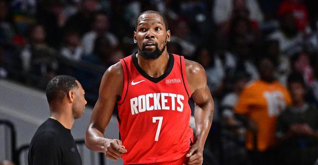 乌多卡：火箭续约杜兰特着眼长期 盼其终老休斯顿