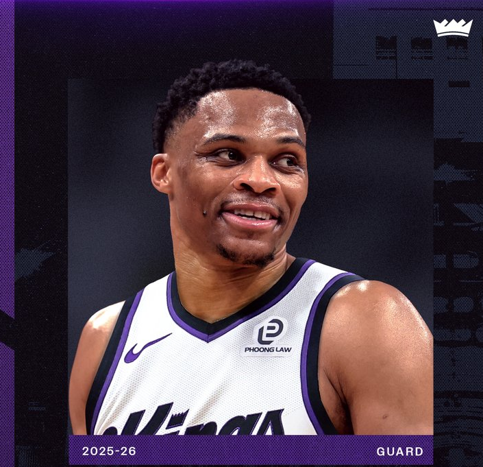 威少确认暂不退役！国王新援将继续征战NBA第18季