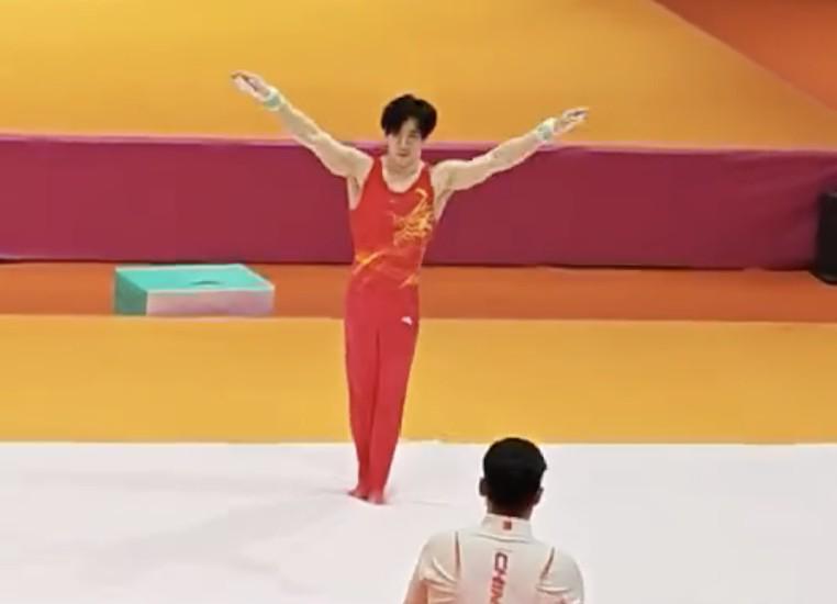 张博恒世锦赛资格赛单杠失误仍第三晋级，双杠邹敬园强势领跑