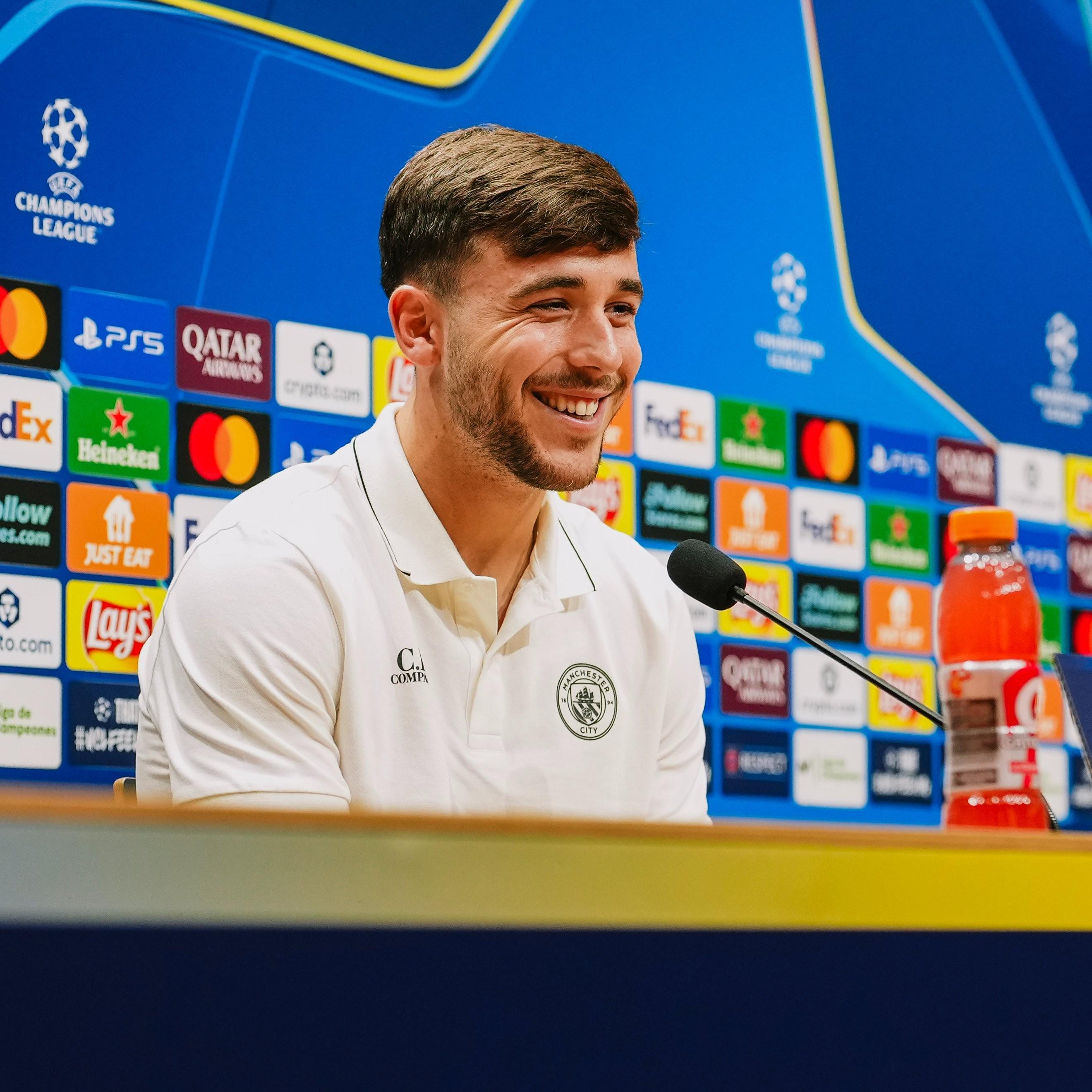 尼科-冈萨雷斯：瓜帅指导助我成长，已适应曼城节奏