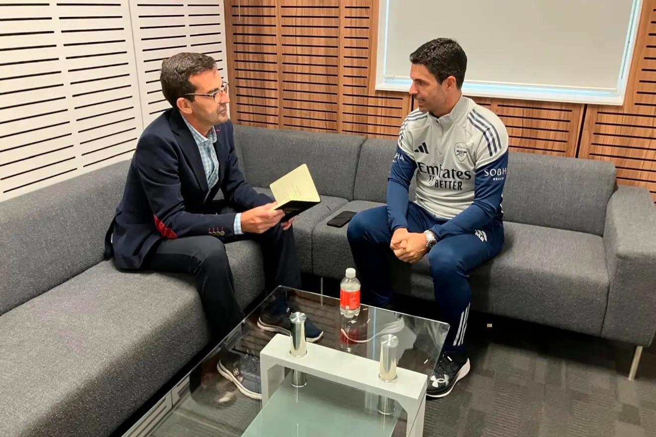 阿尔特塔谈与西蒙尼的相似性：执教理念背后的深层共鸣