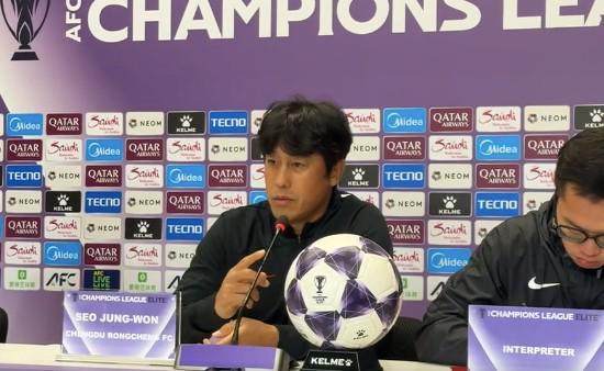 徐正源谈亚冠备战：重视赛事但双线作战致疲劳，将进行阵容轮换