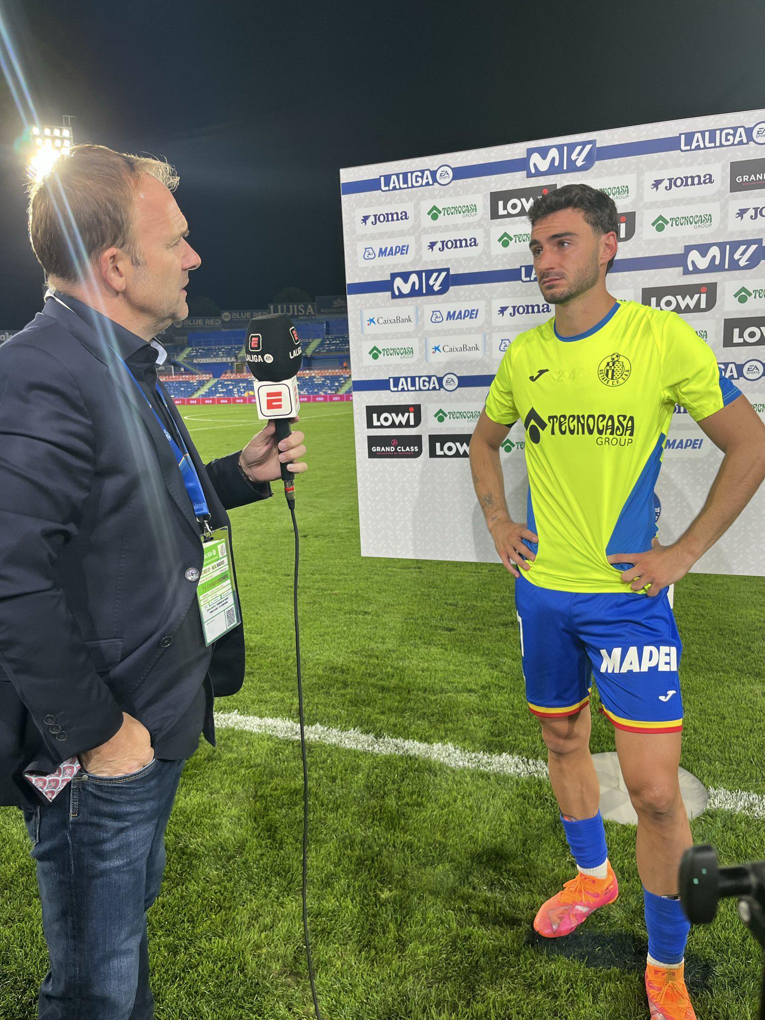 赫塔菲后卫评维尼修斯：沟通无效，如同对墙而语