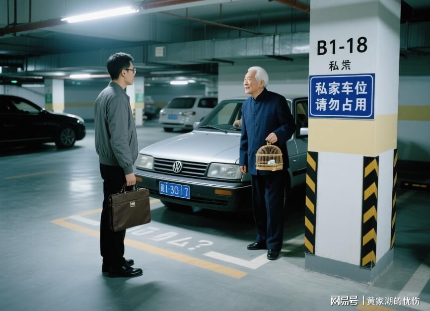 隔壁老人占我车位，我干脆不回家，一周后，居委会主任焦急来电