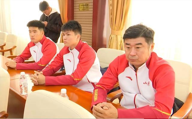 韩鹏携陈泽仕、彭啸亮相全运会山东代表团成立大会