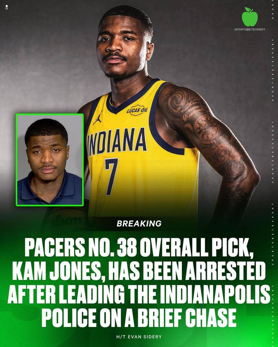 步行者新秀卡姆-琼斯涉嫌鲁莽驾驶遭警方逮捕，事件详情曝光