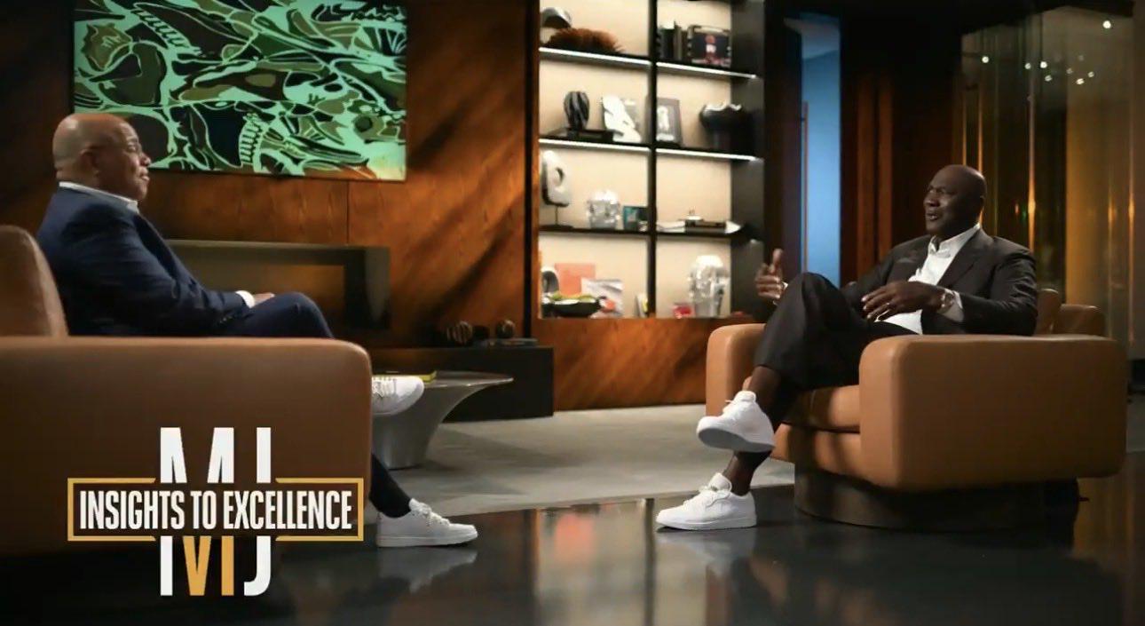 乔丹新节目《MJ: Insights to Excellence》录播首播，分享篮球见解