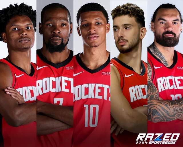 火箭新赛季首战祭出死亡五巨塔，历史第二高度阵容引爆NBA