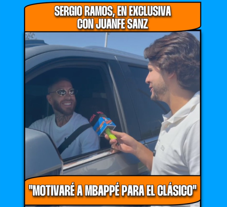 拉莫斯深情表态：至死都是皇马人，期待姆巴佩国家德比闪耀