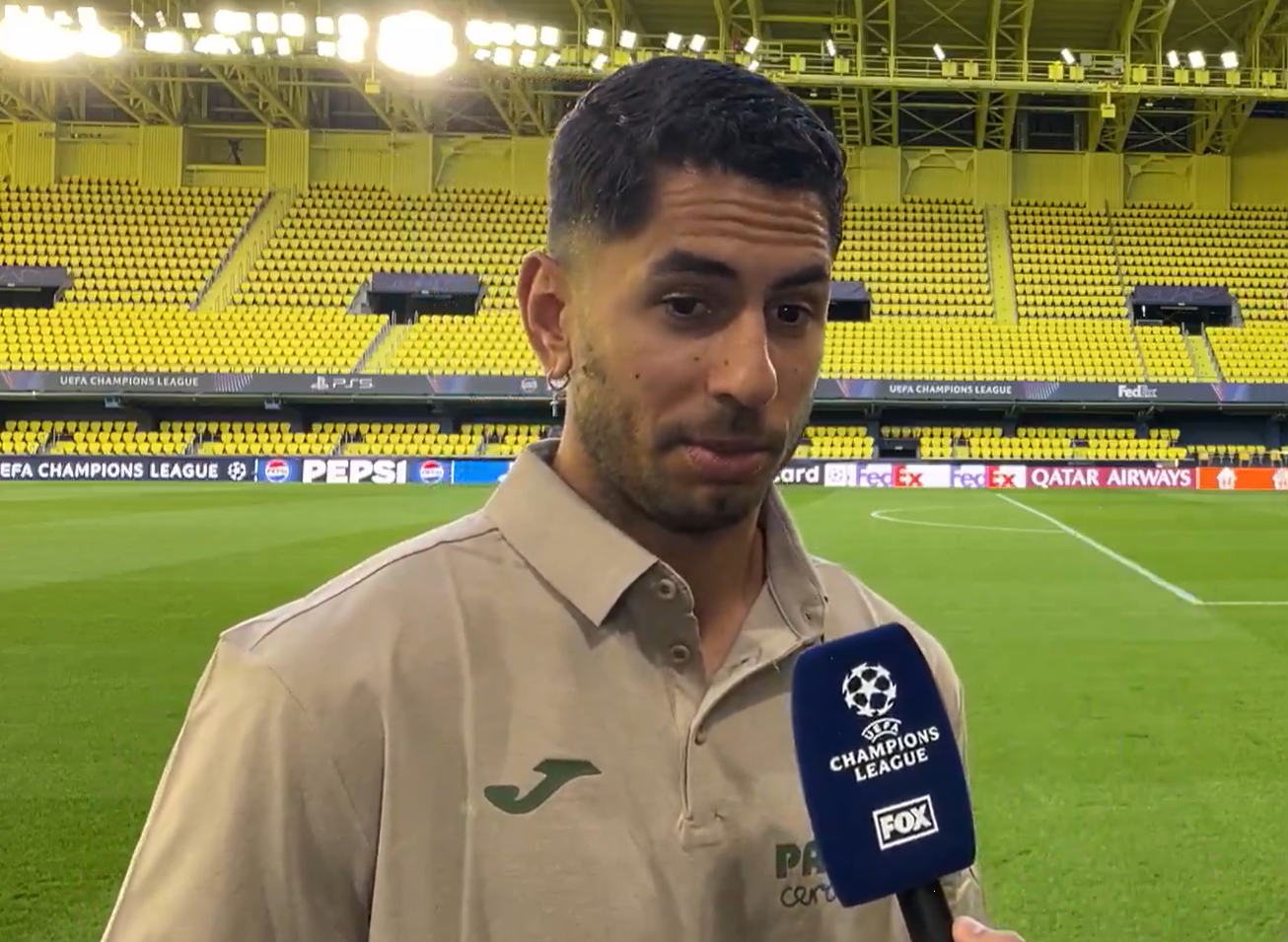 黄潜锋线佩雷斯：曼城控球虽强，我们仍有破局之道