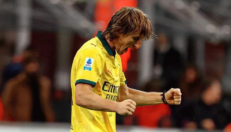 数据解析：莫德里奇意甲前6战零犯规，首犯规献米兰德比