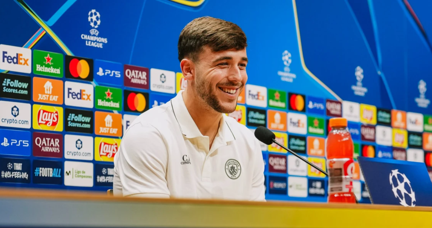 尼科·冈萨雷斯盛赞瓜帅：世界最佳教练，罗德里成我导师