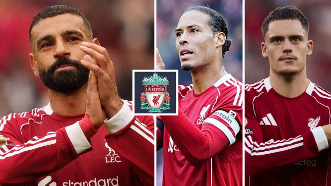 利物浦四连败创近年最差战绩，范戴克领衔十将集体低迷