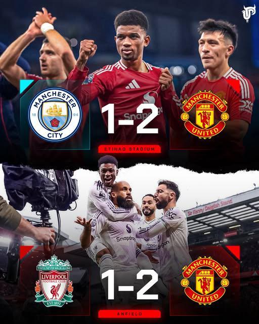 近五赛季客场双杀利物浦曼城，阿莫林成英超唯一主帅