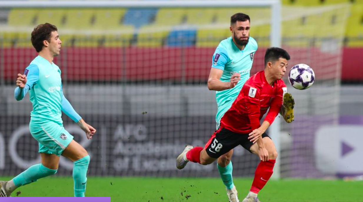 亚冠激战：马来西亚劲旅4主力禁赛仍2-0胜中超蓉城，中超4队9战仅1胜