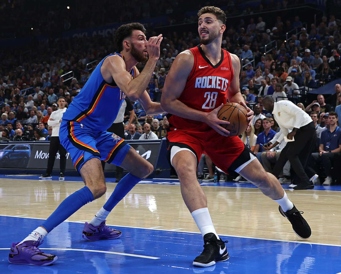 申京5记三分创生涯新高 39+11表现惊艳 火箭惜败雷霆