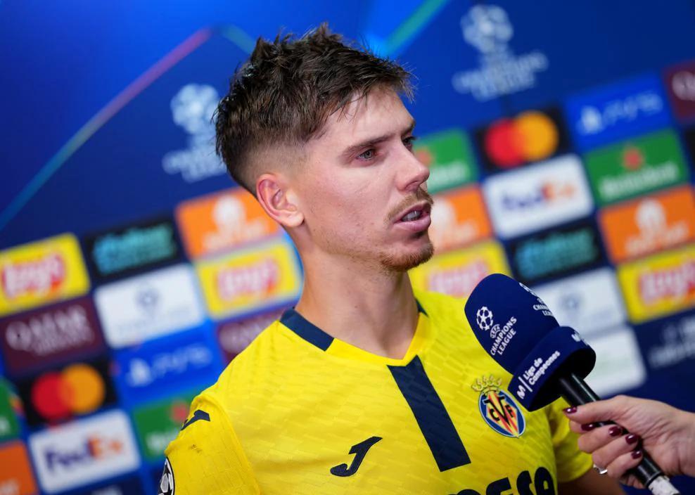 福伊特：比利亚雷亚尔0-2负曼城，上半场表现可提升