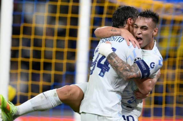 欧冠:劳塔罗、皮奥双星闪耀,国米客场4-0大胜圣吉勒斯