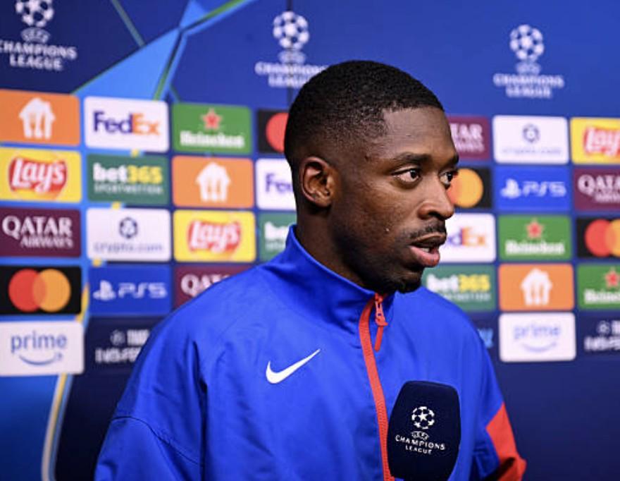 登贝莱盛赞姆巴佩：职业生涯成就足以问鼎金球奖