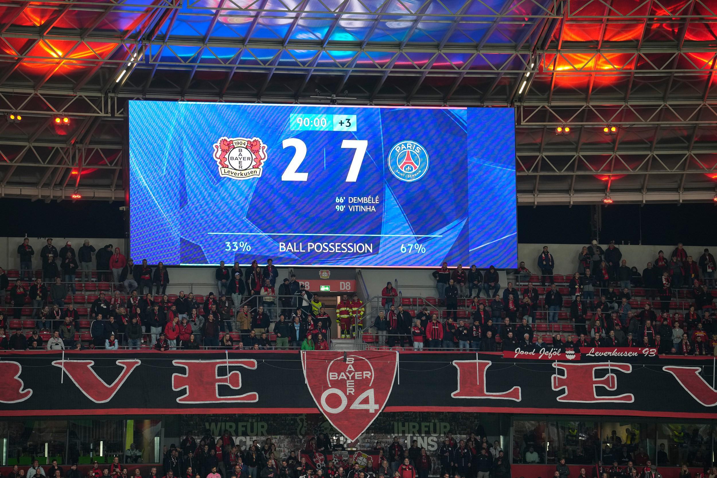 欧冠疯狂之夜：9场比赛狂轰43球创赛事新高