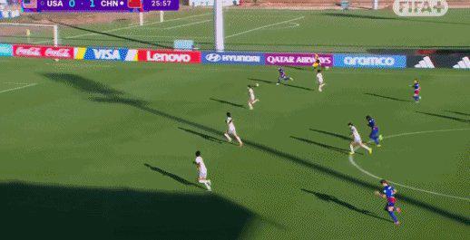 U17女足世界杯：周欣怡世界波建功 中国队2-5不敌美国