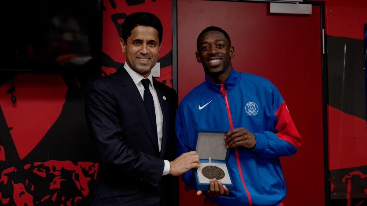 登贝莱巴黎生涯里程碑：第100场正式比赛献进球