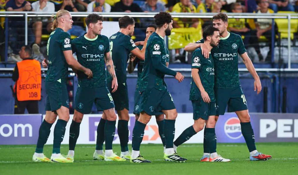 欧冠激战：巴黎7-2狂胜登顶，曼城2-0冲前八，哈兰德12场22球创纪录