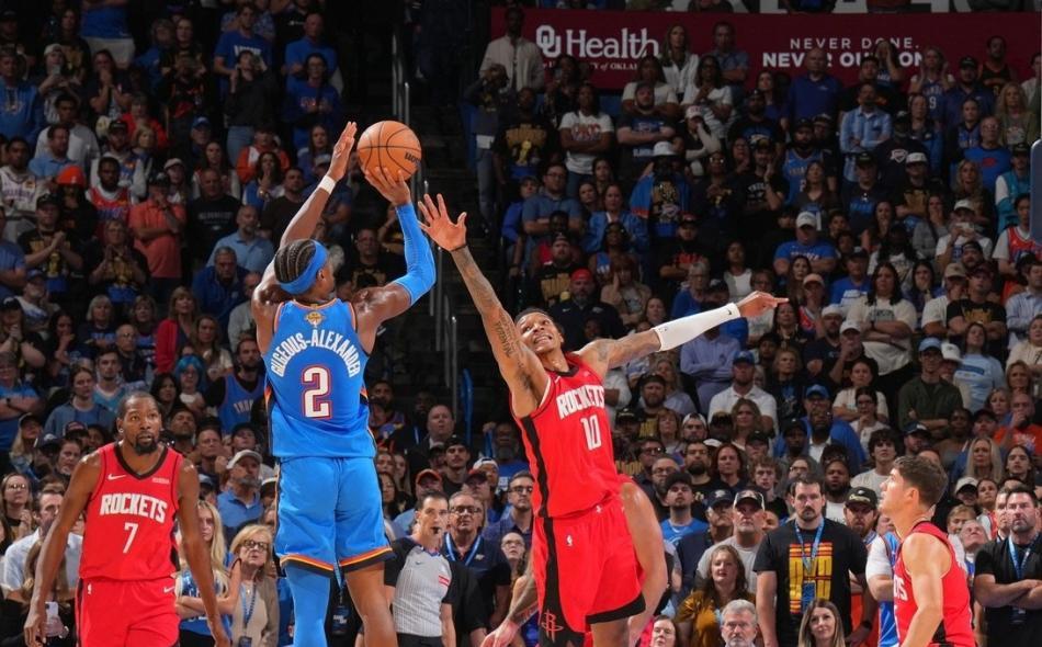 双加时！西决预演！申京砍39分，SGA造杜兰特6犯，罚球制胜引吐槽