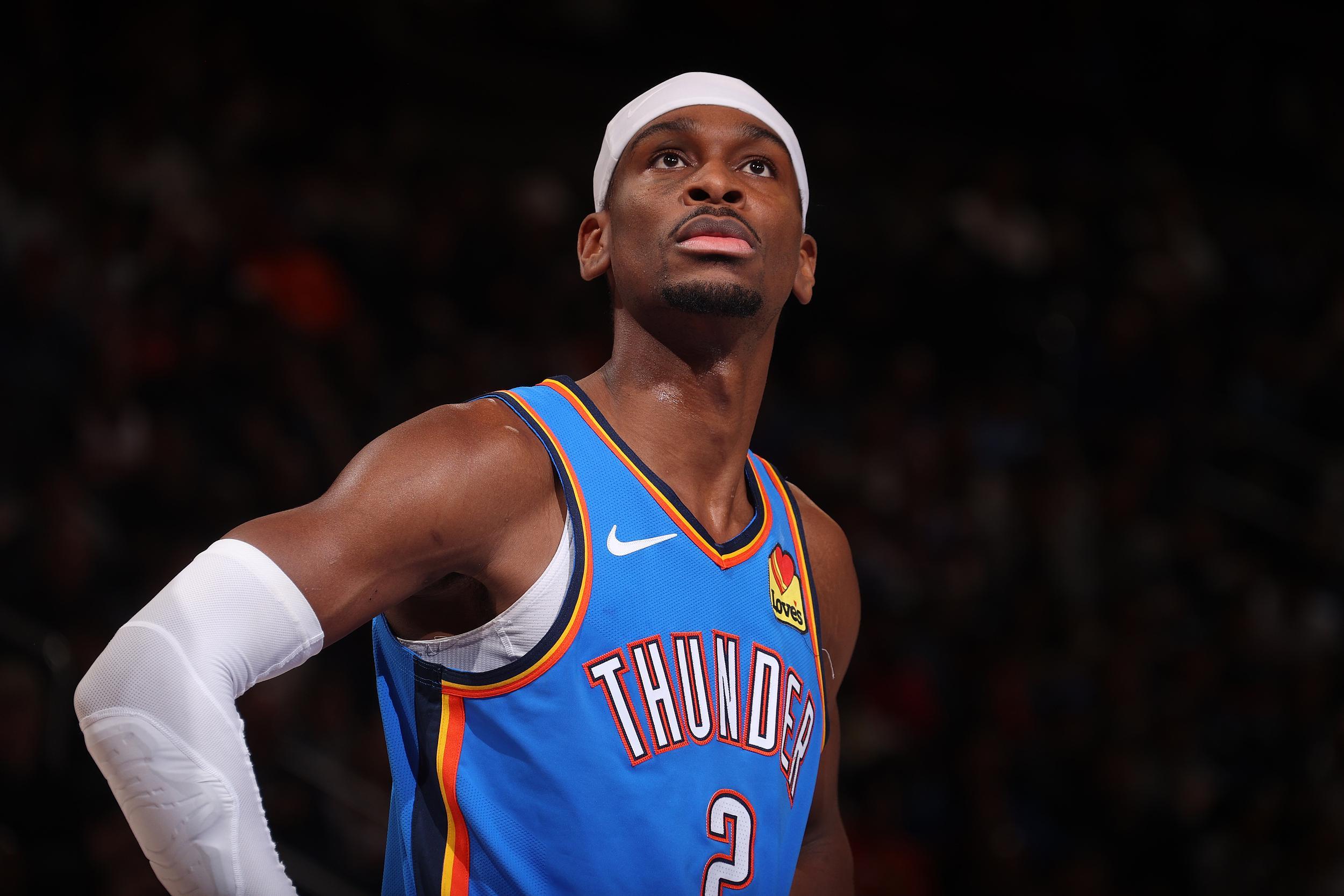 SGA连续20+得分超越杜兰特，历史排名升至第四