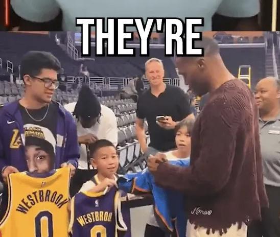 威少未签湖人球衣引热议，前球星辟谣：签名护腕暖心回馈