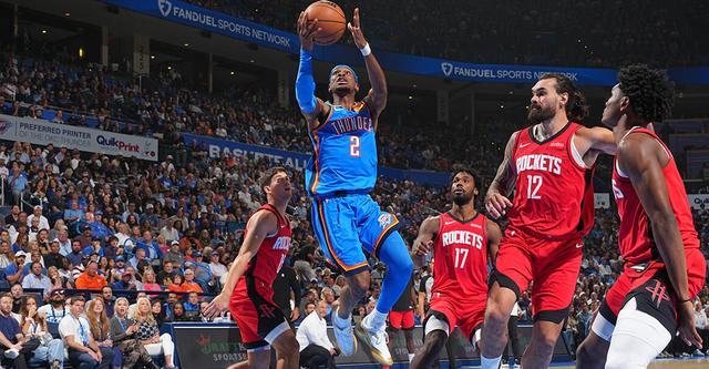 亚历山大35分+准绝杀 雷霆双加时125-124险胜火箭