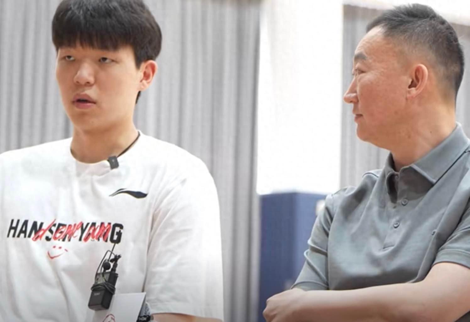 刘维伟美国探望杨瀚森，见面首提要求竟是剪头发