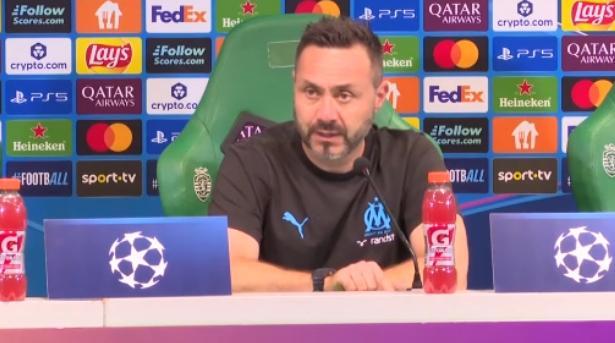 德泽尔比：马赛对阵葡体成欧冠关键战，谦逊态度是制胜法宝