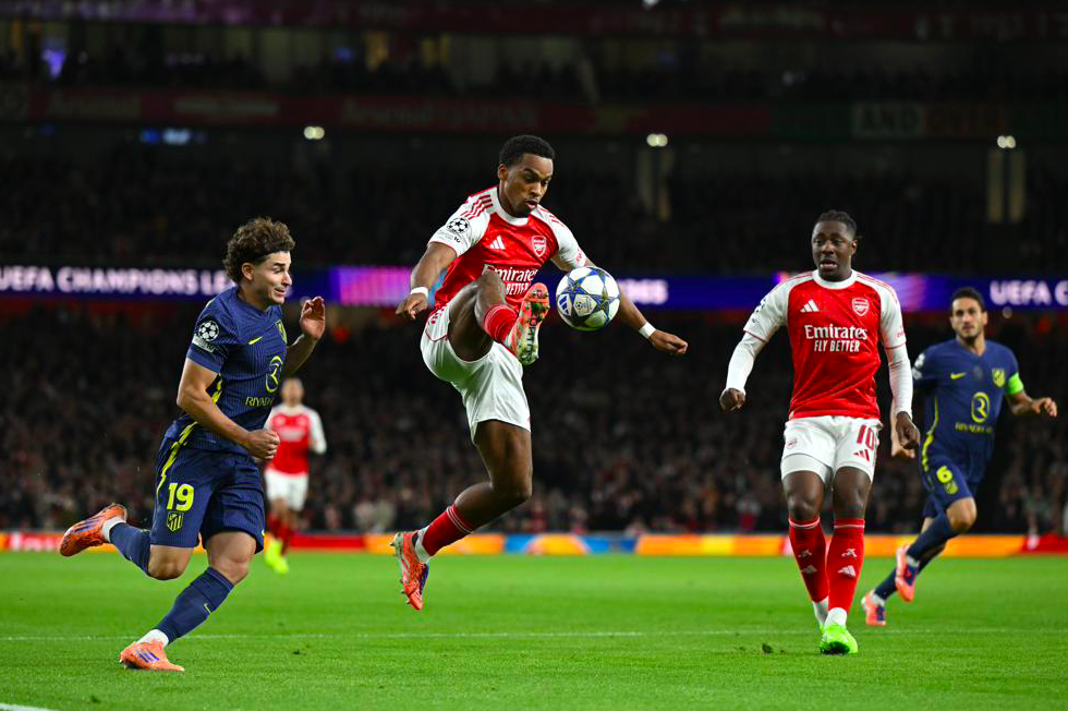 欧冠焦点战：阿森纳4-0横扫马竞，神锋双响助13.1亿战舰三连胜