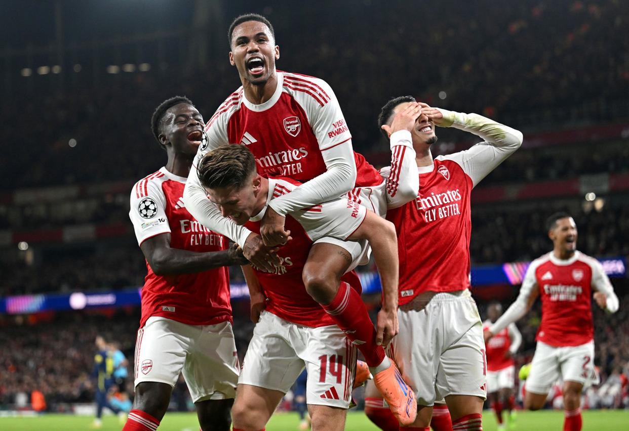 阿森纳4-0横扫马竞：哲凯赖什双响，豪取6连胜剑指双冠