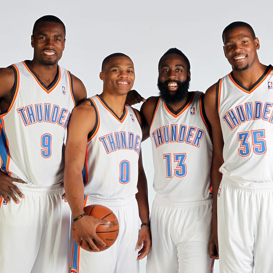 米勒提名雷霆退役4人球衣！哈登资格遭美媒质疑引热议