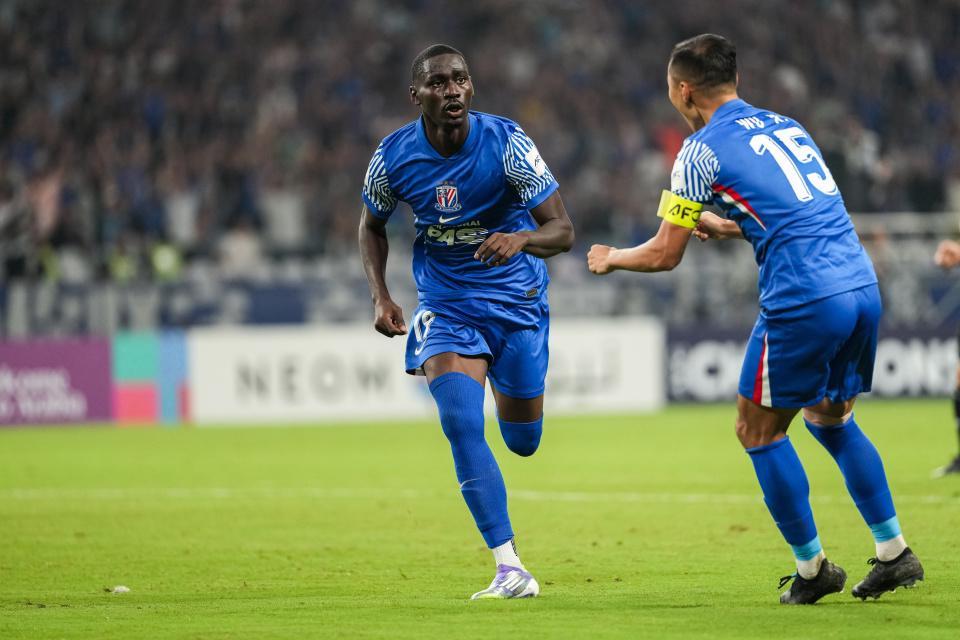 阿苏埃头槌建功！亚冠两连击助申花续写两大主场纪录