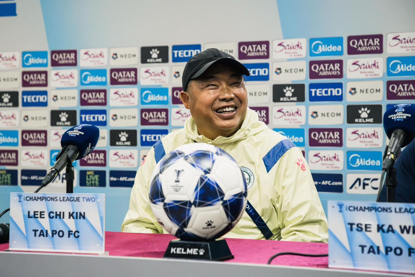 大埔主帅李志坚：亚冠二级联赛全力以赴，为香港足球争光