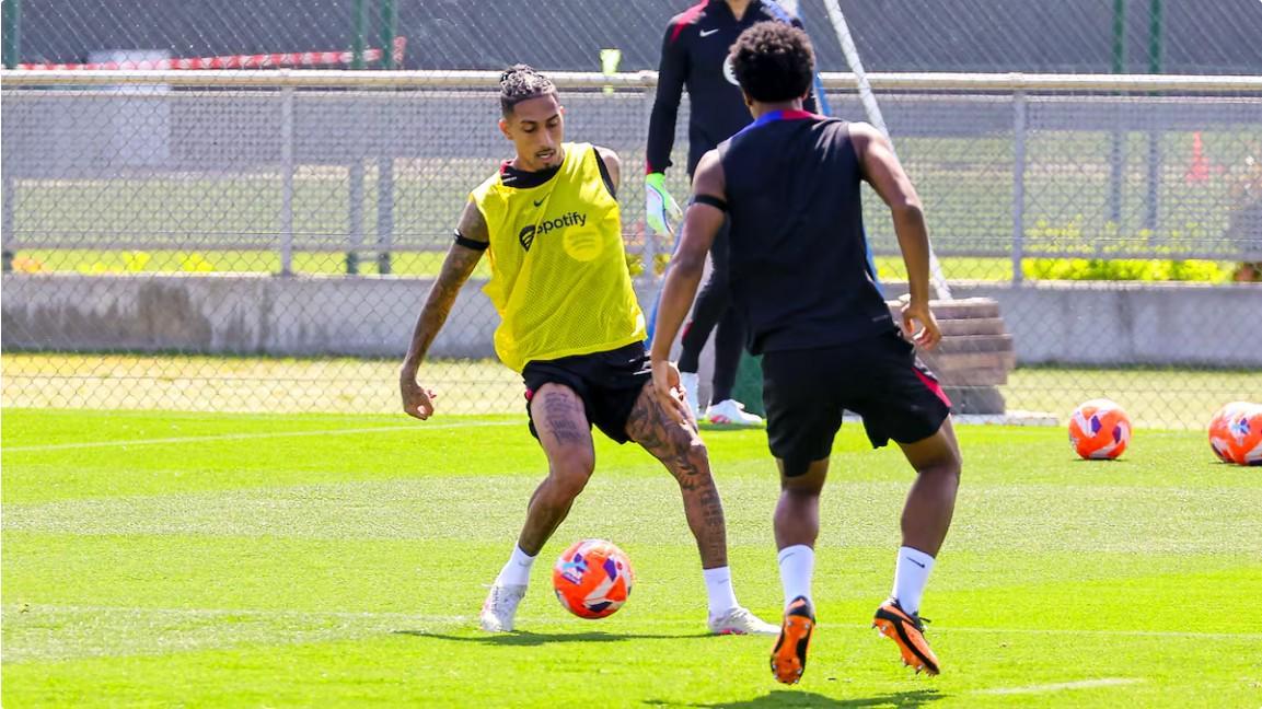 阿斯报：拉菲尼亚部分合练恢复，国家德比或复出