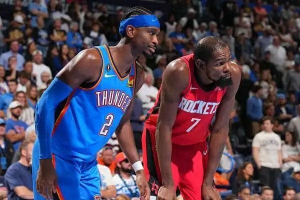 NBA｜雷霆双加时击败火箭 亚历山大关键时刻决定胜负