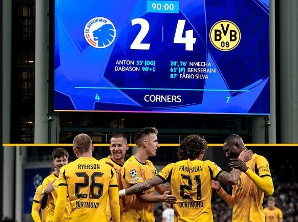 多特蒙德欧冠200场里程碑，德国俱乐部中仅次拜仁