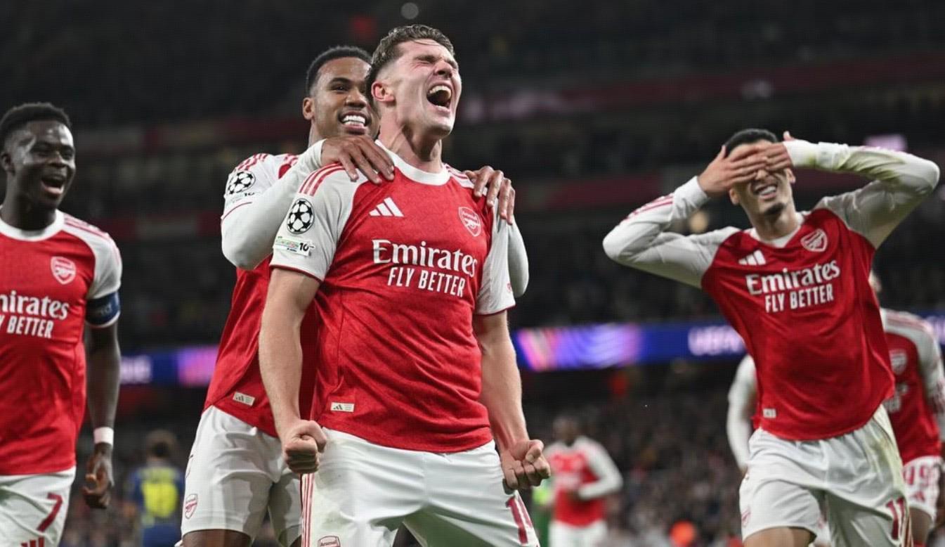 阿森纳官网盛赞哲凯赖什：射门精进，无球数据英超称雄