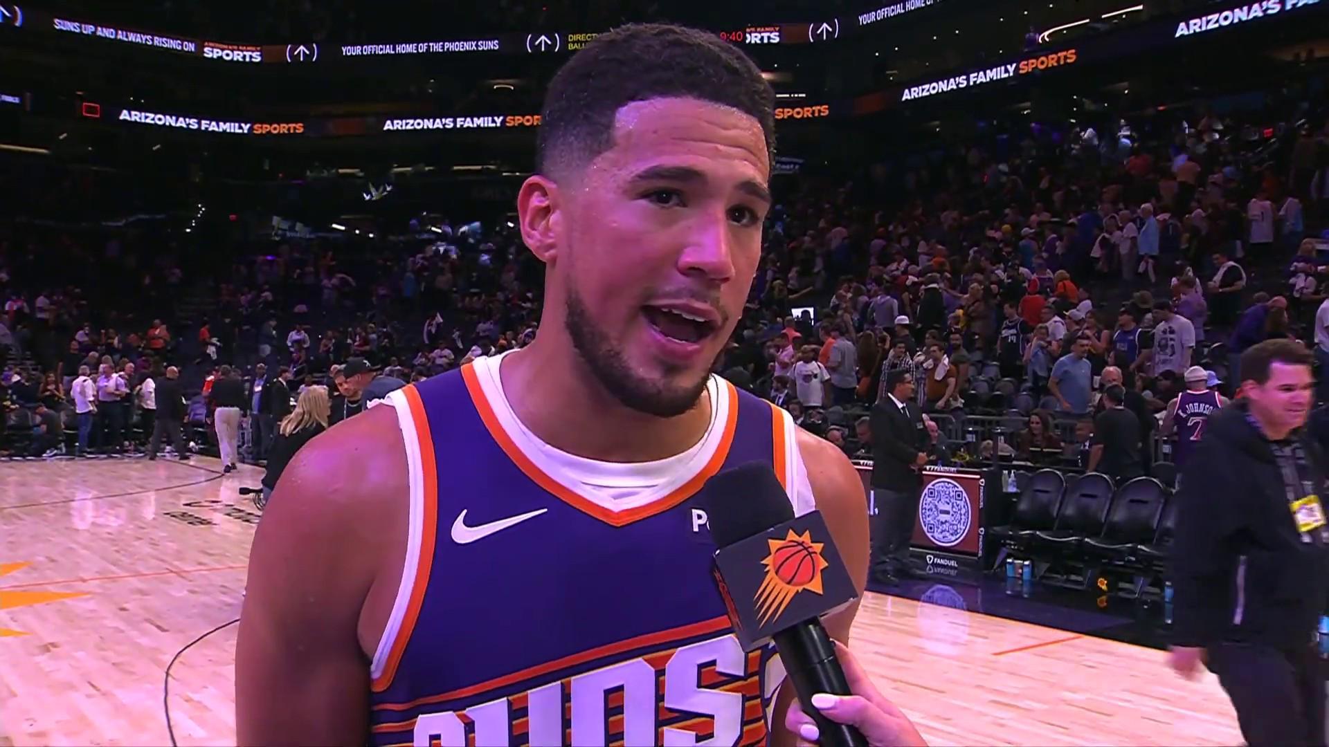 布克盛赞马威成防守核心，太阳揭幕战大逆转展现新生